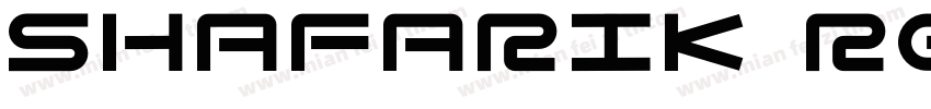 Shafarik Regular字体转换